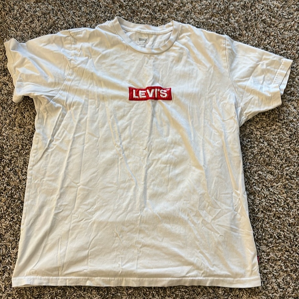 Levi’s White T Shirt | Large